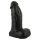 Realistixxx dildo ar sēkliniekiem 22 cm melns