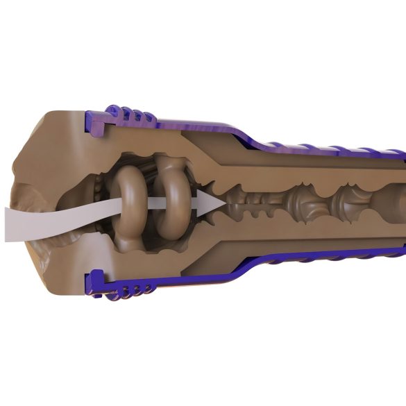 Fleshlight Boost Bang - masturbators ar reālistisku vagīnu brūna