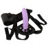 You2Toys - piestiprināms dildo komplekts (melns)