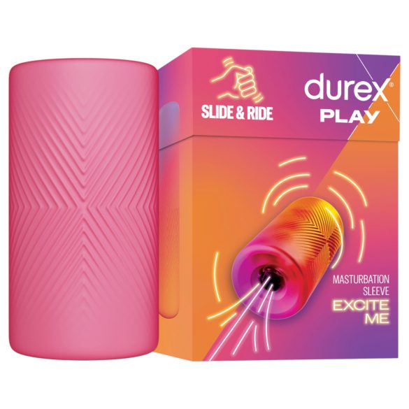 Durex Slide & Ride - masturbators (rozā)