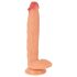 Realistixxx Īstais Milzis - ekstra liels, ar sēkliniekiem dildo (dabīgs)