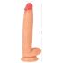 Realistixxx Īstais Milzis - ekstra liels, ar sēkliniekiem dildo (dabīgs)