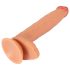 Realistixxx Īstais Milzis - ekstra liels, ar sēkliniekiem dildo (dabīgs)
