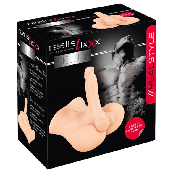 Realistixxx Deluxe Man 02 - vīriešu torss masturbators ādas krāsā