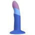 ROMP Piccolo - elastīgs silikona dildo (zilgani violets)