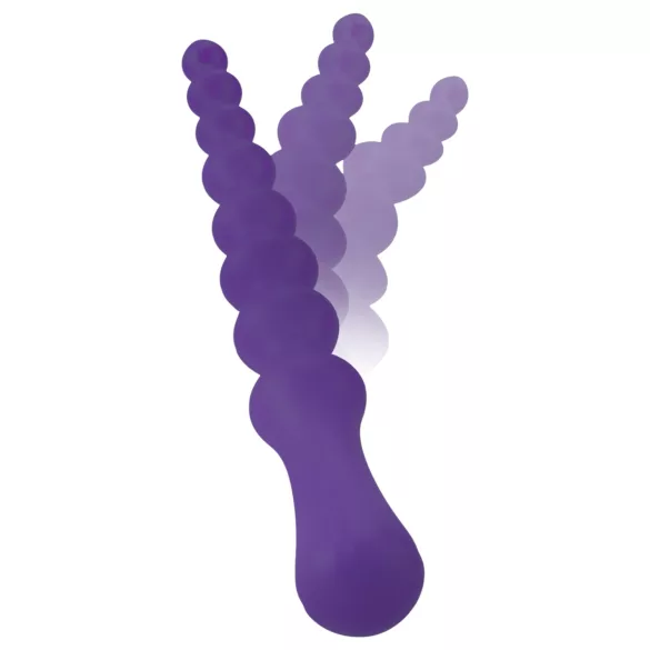 You2Toys - anālais dildo ar lodītēm, elastīgs, violets