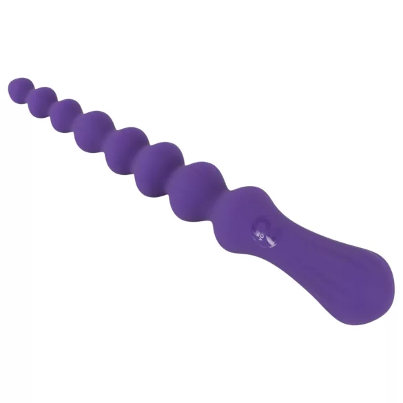 You2Toys - anālais dildo ar lodītēm, elastīgs, violets