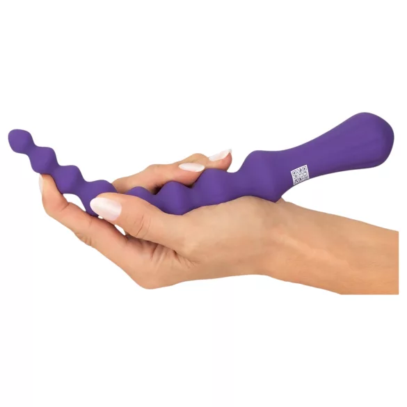 You2Toys - anālais dildo ar lodītēm, elastīgs, violets