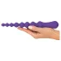 You2Toys - anālais dildo ar lodītēm, elastīgs, violets