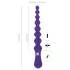 You2Toys - anālais dildo ar lodītēm, elastīgs, violets