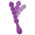 You2Toys - Elastīgs anālais dildo ar bumbām - (violets)