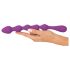 You2Toys - Elastīgs anālais dildo ar bumbām - (violets)