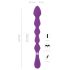 You2Toys - Elastīgs anālais dildo ar bumbām - (violets)