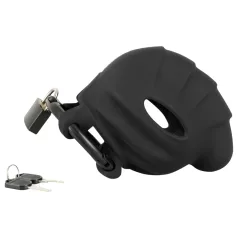 Black Velvets - dzimumlocekļa un sēklinieku būris melns