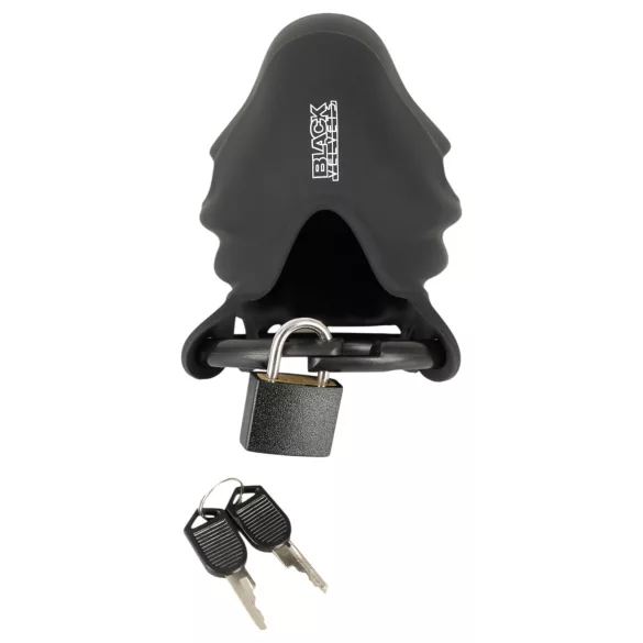 Black Velvets - dzimumlocekļa un sēklinieku būris melns