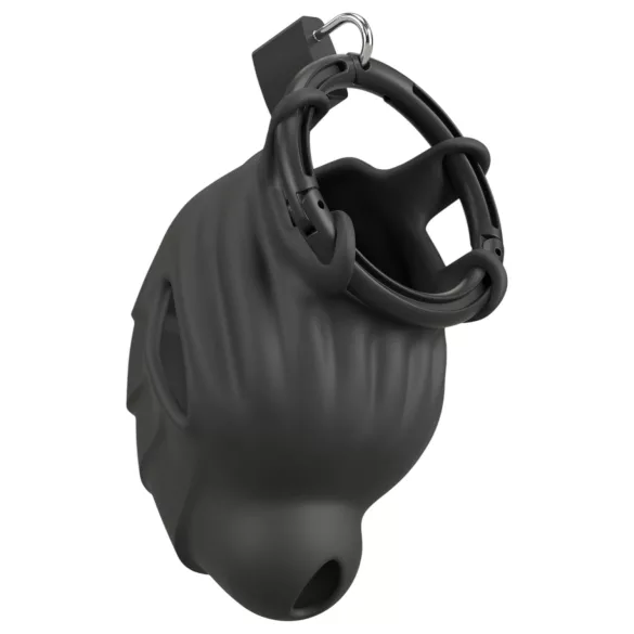 Black Velvets - dzimumlocekļa un sēklinieku būris melns