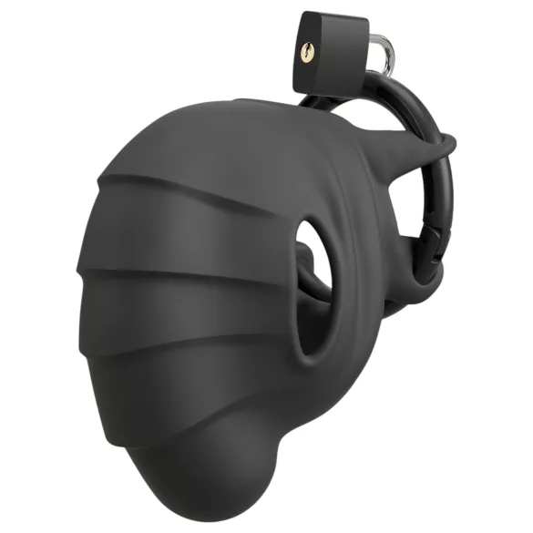 Black Velvets - dzimumlocekļa un sēklinieku būris melns