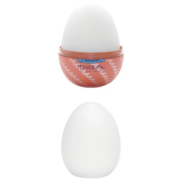 TENGA Egg Spiral Stronger - masturbators olas forma