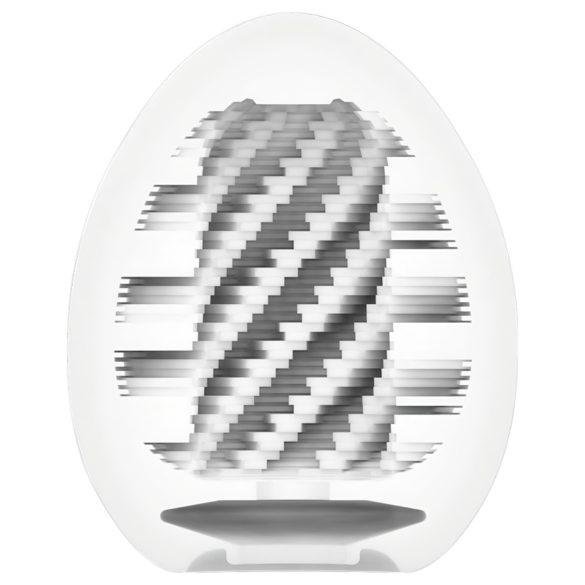 TENGA Egg Spiral Stronger - masturbators olas forma