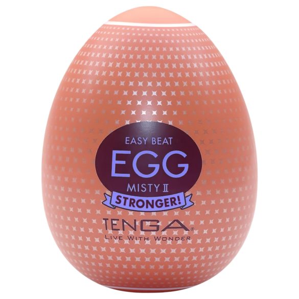 TENGA Egg Misty II Stronger - vīriešu masturbators olas forma