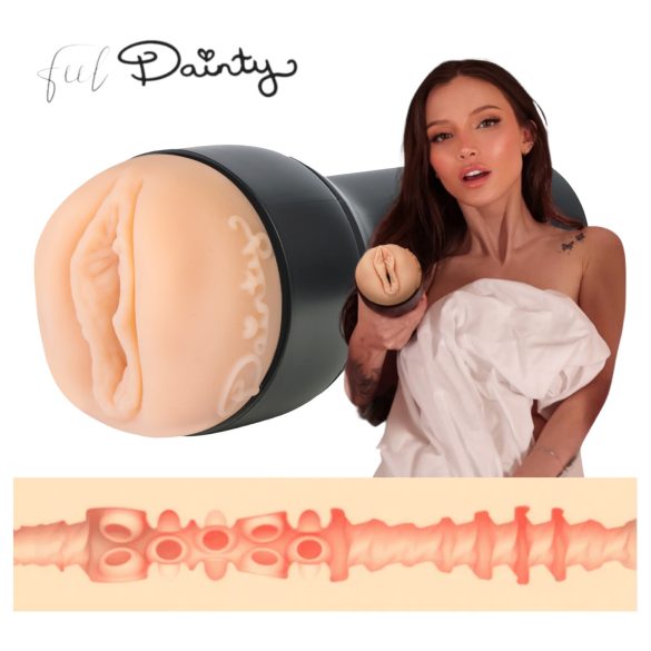 Kiiroo Dainty Wilder – maksts masturbators – saderīgs ar PowerBlow (dabīgs)