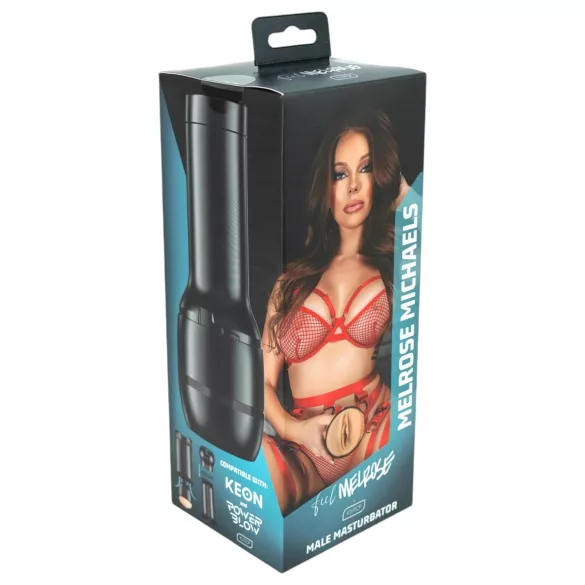 Kiiroo MelRose Michaels - masturbators vīriešiem PowerBlow saderīga dabīga