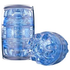   Fleshlight Quickshot Turbo - ceļojumu masturbators zilā krāsā