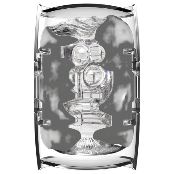 Fleshlight Quickshot vīriešu ceļojumu masturbators caurspīdīgs