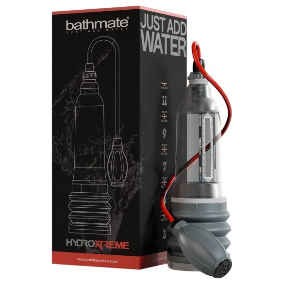 Bathmate HydroXtreme8 - ūdenssūknis (caurspīdīgs)