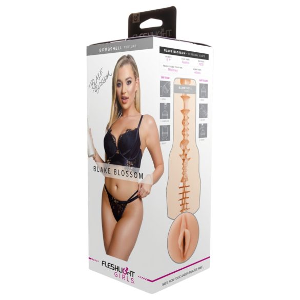 Fleshlight Blake Blossom Bombshell - masturbators reālistisks vagīnas forma