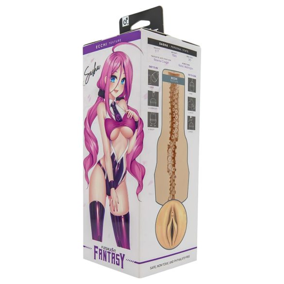 Fleshlight - masturbators rotaļlieta Sasha Nakamoto Ecchi vagīna dabīga krāsa