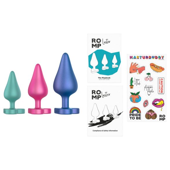 ROMP anālais treniņu komplekts, 3 gab.