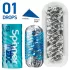 TENGA Spinner DX - masturbators (caurspīdīgs)