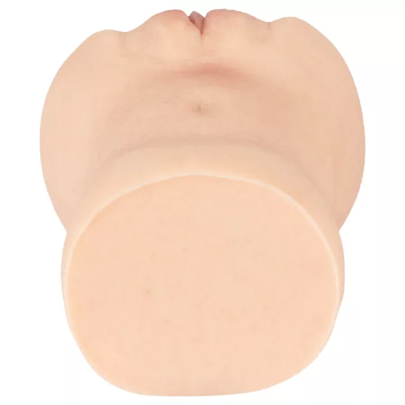Realistixxx Real Stroker - reālistisks vagīnas un anālais masturbators (āda krāsā)