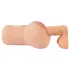 Realistixxx Real Stroker - reālistisks vagīnas un anālais masturbators (āda krāsā)