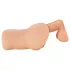 Realistixxx Real Stroker - reālistisks vagīnas un anālais masturbators (āda krāsā)