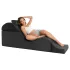Liberator Aria Flip Chaise - daudzveidīgi transformējams tantra dīvāns‑gulta - 3 daļās (melns)
