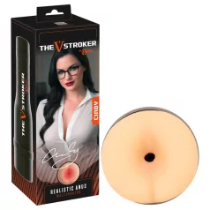   Rebel The V-Stroker Cindy - reālistisks mākslīgais dibens masturbators (ķermeņa krāsas)