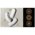 TENGA 3Dx Zen - 3D rakstains masturbators (balts)