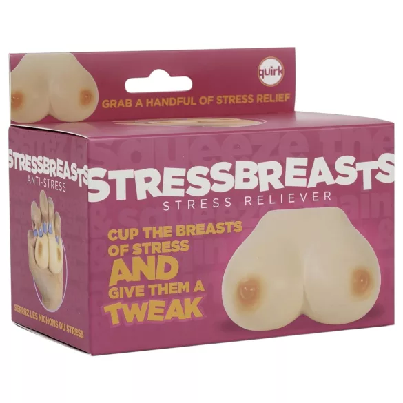 Stresszlabda - krūšu forma 2 gab.
