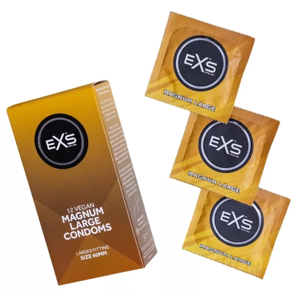 EXS Magnum - prezervatīvi 60 mm (12 gab.)