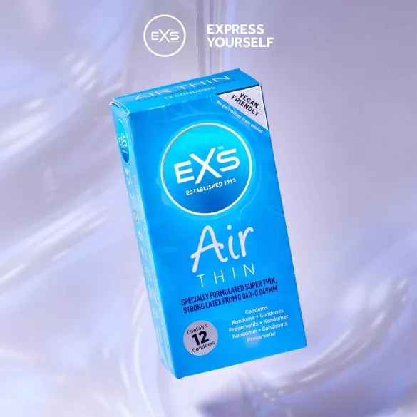 EXS Air Thin - prezervatīvi īpaši plāni latekss 12 gab