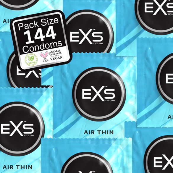 EXS Air Thin - īpaši plāni prezervatīvi (144 gab.)