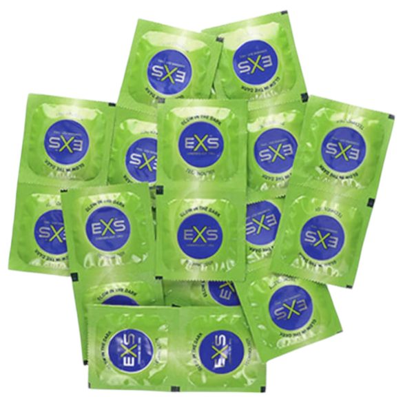 EXS Glow - spīdoši prezervatīvi (100 gab.)