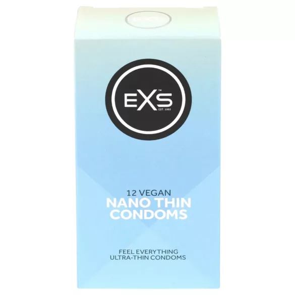 EXS prezervatīvi ultra plāni nano thin 12 gab