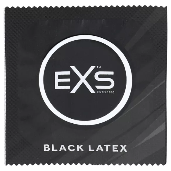EXS Black - melni prezervatīvi (48 gab.)