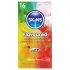 Skins - aromatizēti prezervatīvi - piparmētra, košļājamā gumija, banāns, zemeņu (16 gb)