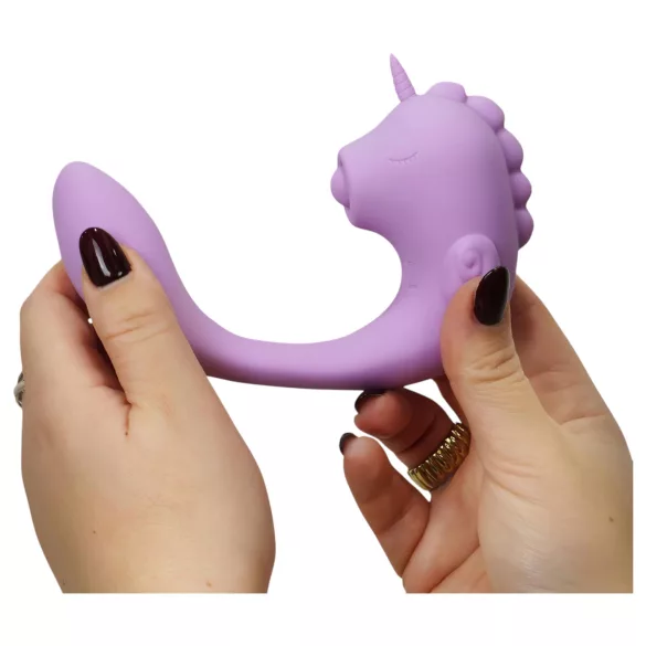 Unihorn C-Horse - G-punkta un klitora vibratoru masieris (violets)