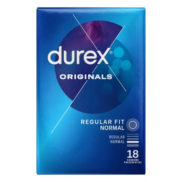 Durex Originals - prezervatīvi 18 gab.