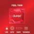 Durex Feel Thin - dzīvei līdzīga sajūta prezervatīvs (18 gab.)